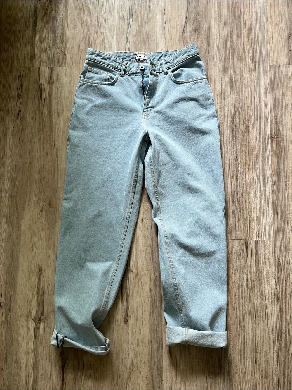 KOTN men straight loose jeans 30